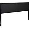 image:imageFlash Furniture Bristol Metal Tufted Upholstered King Size Headboard in Black FabricBlack