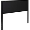 image:imageFlash Furniture Bristol Metal Tufted Upholstered Queen Size Headboard in Black Fabric