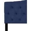 image:imageFlash Furniture Cambridge Button Tufted and Diamond Stitched Upholstered Queen Size Headboard in Navy Fabric