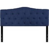 image:imageFlash Furniture Cambridge Button Tufted and Diamond Stitched Upholstered Queen Size Headboard in Navy Fabric