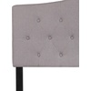 image:imageFlash Furniture Cambridge Tufted Upholstered Full Size Headboard in Light Gray FabricLight Gray