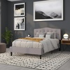 image:imageFlash Furniture Cambridge Tufted Upholstered Full Size Headboard in Light Gray FabricLight Gray