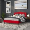 image:imageFlash Furniture Cambridge Tufted Upholstered Full Size Headboard in Light Gray FabricRed