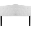 image:imageFlash Furniture Cambridge Tufted Upholstered Headboard for Queen Size Bed Contemporary Fabric Tufted Headboard with Adjustable Height White