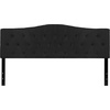 image:imageFlash Furniture Cambridge Tufted Upholstered King Size Headboard in Black Fabric