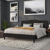 image:imageFlash Furniture Cambridge Tufted Upholstered King Size Headboard in Black Fabric