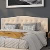 image:imageFlash Furniture Cambridge Tufted Upholstered Twin Size Headboard in Beige FabricBeige