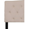 image:imageFlash Furniture Cambridge Tufted Upholstered Twin Size Headboard in Beige FabricBeige