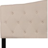 image:imageFlash Furniture Cambridge Tufted Upholstered Twin Size Headboard in Beige FabricBeige