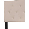 image:imageFlash Furniture Cambridge Tufted Upholstered Twin Size Headboard in Beige FabricBeige