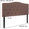 image:imageFlash Furniture Cambridge Tufted Upholstered Twin Size Headboard in Beige FabricCamel