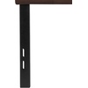 image:imageFlash Furniture Cambridge Tufted Upholstered Twin Size Headboard in Beige FabricDark Brown