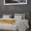 image:imageFlash Furniture Cambridge Tufted Upholstered Twin Size Headboard in Beige FabricDark Gray
