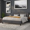 image:imageFlash Furniture Cambridge Tufted Upholstered Twin Size Headboard in Beige FabricDark Gray