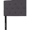 image:imageFlash Furniture Cambridge Tufted Upholstered Twin Size Headboard in Beige FabricDark Gray
