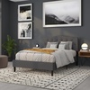 image:imageFlash Furniture Cambridge Tufted Upholstered Twin Size Headboard in Beige FabricDark Gray