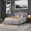image:imageFlash Furniture Cambridge Tufted Upholstered Twin Size Headboard in Beige FabricLight Gray