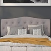 image:imageFlash Furniture Cambridge Tufted Upholstered Twin Size Headboard in Beige FabricLight Gray