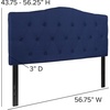 image:imageFlash Furniture Cambridge Tufted Upholstered Twin Size Headboard in Beige FabricNavy