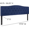 image:imageFlash Furniture Cambridge Tufted Upholstered Twin Size Headboard in Beige FabricNavy