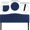 image:imageFlash Furniture Cambridge Tufted Upholstered Twin Size Headboard in Beige FabricNavy