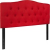 image:imageFlash Furniture Cambridge Tufted Upholstered Twin Size Headboard in Beige FabricRed