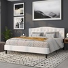 image:imageFlash Furniture Cambridge Tufted Upholstered Twin Size Headboard in Beige FabricWhite