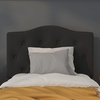 image:imageFlash Furniture Cambridge Tufted Upholstered Twin Size Headboard in White FabricBlack
