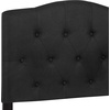 image:imageFlash Furniture Cambridge Tufted Upholstered Twin Size Headboard in White FabricBlack