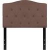 image:imageFlash Furniture Cambridge Tufted Upholstered Twin Size Headboard in White FabricCamel