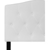 image:imageFlash Furniture Cambridge Tufted Upholstered Twin Size Headboard in White FabricWhite