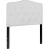 image:imageFlash Furniture Cambridge Tufted Upholstered Twin Size Headboard in White FabricWhite