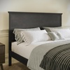 image:imageFlash Furniture Fiona King Wood Platform Bed Frame Solid Wood Construction Headboard Footboard Slatted Bottom Light BrownDark Gray