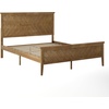image:imageFlash Furniture Fiona King Wood Platform Bed Frame Solid Wood Construction Headboard Footboard Slatted Bottom Light BrownLight Brown
