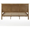 image:imageFlash Furniture Fiona King Wood Platform Bed Frame Solid Wood Construction Headboard Footboard Slatted Bottom Light BrownLight Brown