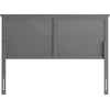 image:imageFlash Furniture Fiona Queen Size Wooden Headboard Only Herringbone Patterned Adjustable Headboard in Gray WashGray Wash