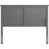 image:imageFlash Furniture Fiona Queen Size Wooden Headboard Only Herringbone Patterned Adjustable Headboard in Gray WashGray Wash