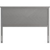 image:imageFlash Furniture Fiona Queen Size Wooden Headboard Only Herringbone Patterned Adjustable Headboard in Gray WashGray Wash