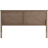 image:imageFlash Furniture Fiona Queen Size Wooden Headboard Only Herringbone Patterned Adjustable Headboard in Gray WashLight Brown