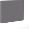 image:imageFlash Furniture Hugo Twin Headboard with 2 Outlets USB Port USB TypeC Port Faux Linen Upholstery Dual Hanging Options BeigeGray
