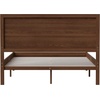 image:imageFlash Furniture Kingston Solid Wood Platform Bed with Wooden Slats and Headboard No Box Spring Needed Queen Size BrownBrown