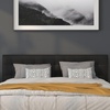 image:imageFlash Furniture Lennox Adjustable Height Button Tufted and Box Stitch Upholstered King Size Headboard in Black VinylBlack