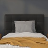 image:imageFlash Furniture Lennox Adjustable Height Button Tufted and Box Stitch Upholstered King Size Headboard in Black VinylBlack