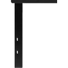 image:imageFlash Furniture Lennox Adjustable Height Button Tufted and Box Stitch Upholstered King Size Headboard in Black VinylBlack