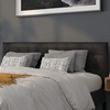 image:imageFlash Furniture Lennox Adjustable Height Button Tufted and Box Stitch Upholstered King Size Headboard in Black VinylBlack