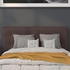 image:imageFlash Furniture Lennox Adjustable Height Button Tufted and Box Stitch Upholstered King Size Headboard in Black VinylBrown
