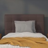 image:imageFlash Furniture Lennox Adjustable Height Button Tufted and Box Stitch Upholstered King Size Headboard in Black VinylBrown