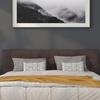 image:imageFlash Furniture Lennox Adjustable Height Button Tufted and Box Stitch Upholstered King Size Headboard in Black VinylBrown
