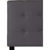 image:imageFlash Furniture Lennox Adjustable Height Button Tufted and Box Stitch Upholstered King Size Headboard in Black VinylGray