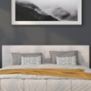 image:imageFlash Furniture Lennox Adjustable Height Button Tufted and Box Stitch Upholstered King Size Headboard in Black VinylWhite